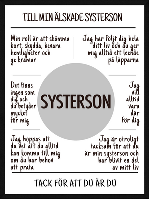 Systerson affisch