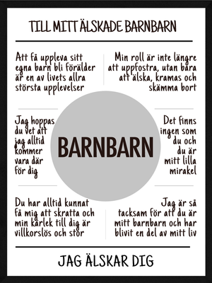 Barnbarn Affisch