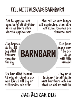 Barnbarn Affisch