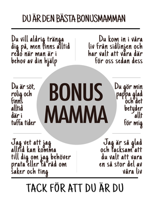 Bonusmamma affisch