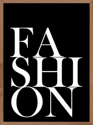 Fashion plakat citat