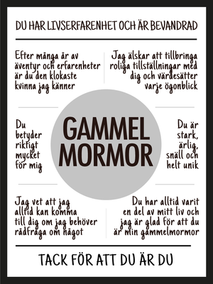 Gammelmormor affisch