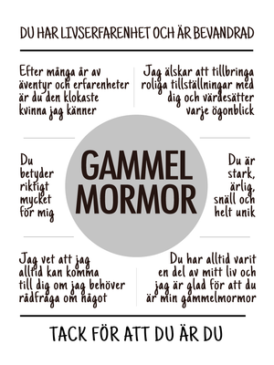 Gammelmormor affisch