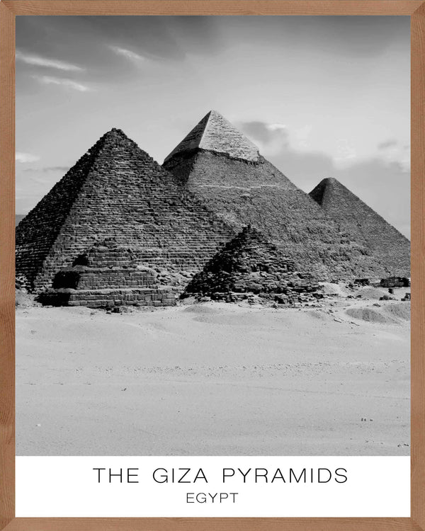 Giza pyramiderne - Plakat byer