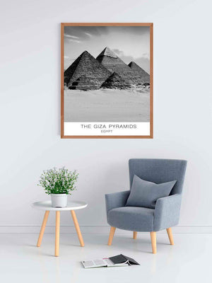 Giza pyramiderne - Plakat byer