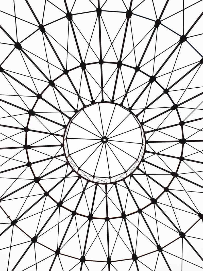 Glastag plakat arkitektur