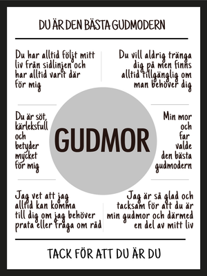 Gudmor affisch