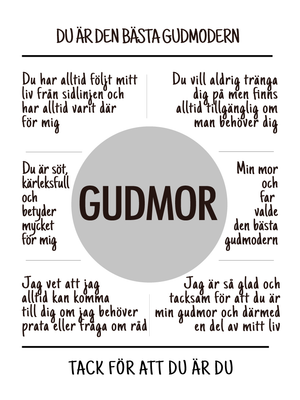 Gudmor affisch