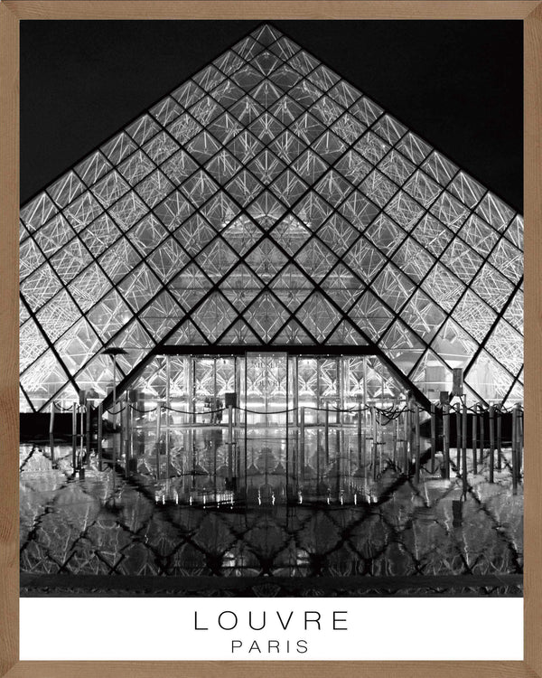 Louvre - Plakat byer