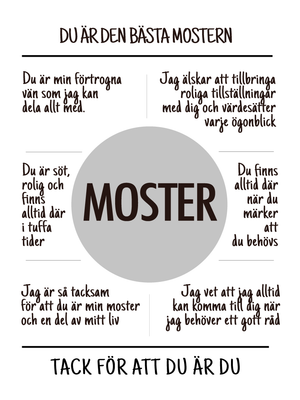 Moster plakat