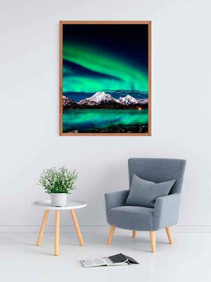 Nordlys - Natur plakat natur