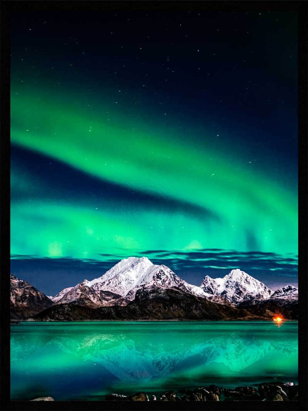 Nordlys - Natur plakat natur