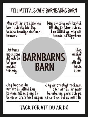 Barnbarnsbarn affisch