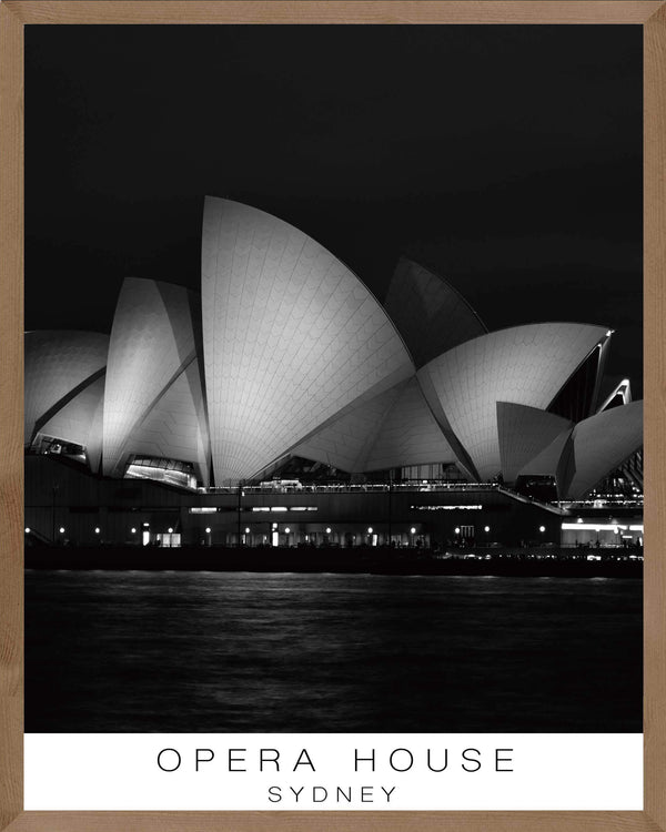 Operahuset sydney - plakat byer