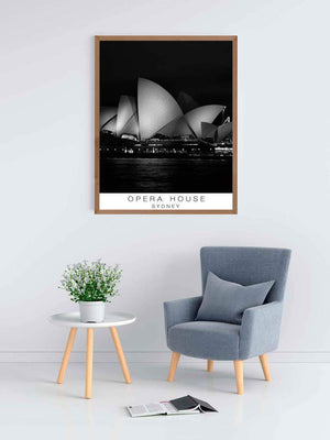 Operahuset sydney - plakat byer