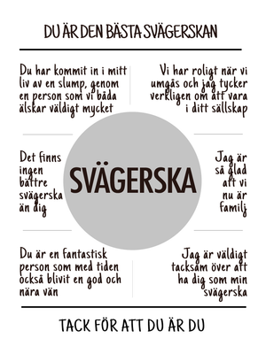 Svägerska affisch