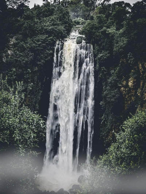 Vandfald plakat natur